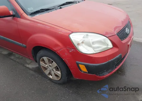 2008 Kia Rio Lx из США, поврежденный, VIN KNADE123386374401